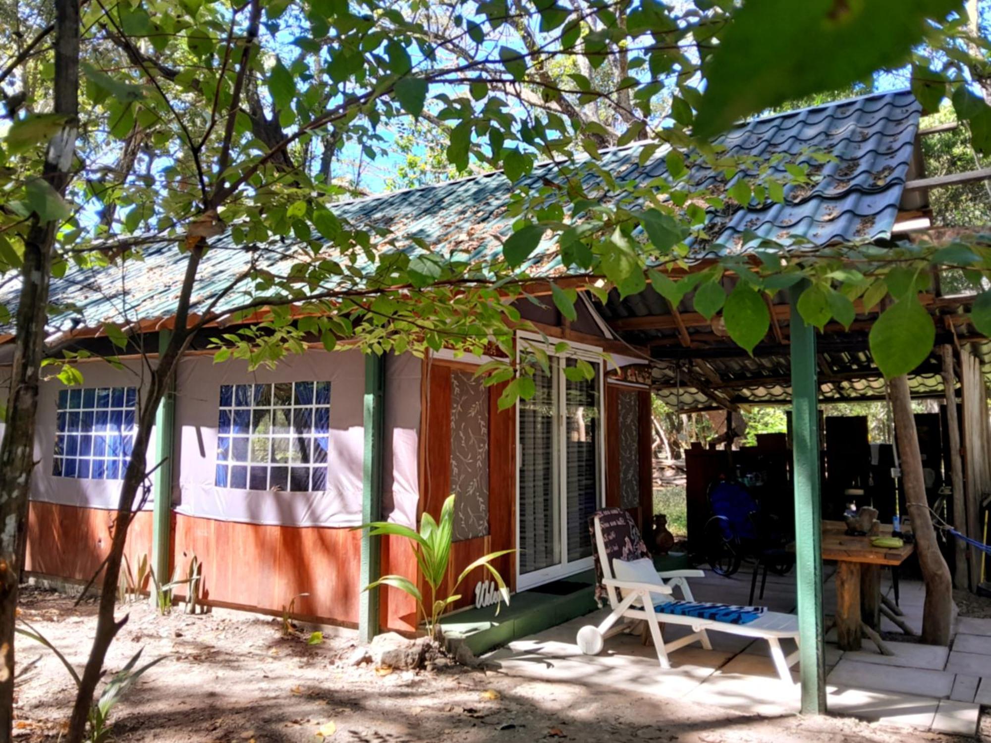 Fully Furnished Family Jungle Tent, Latino Glamping Paquera Dış mekan fotoğraf