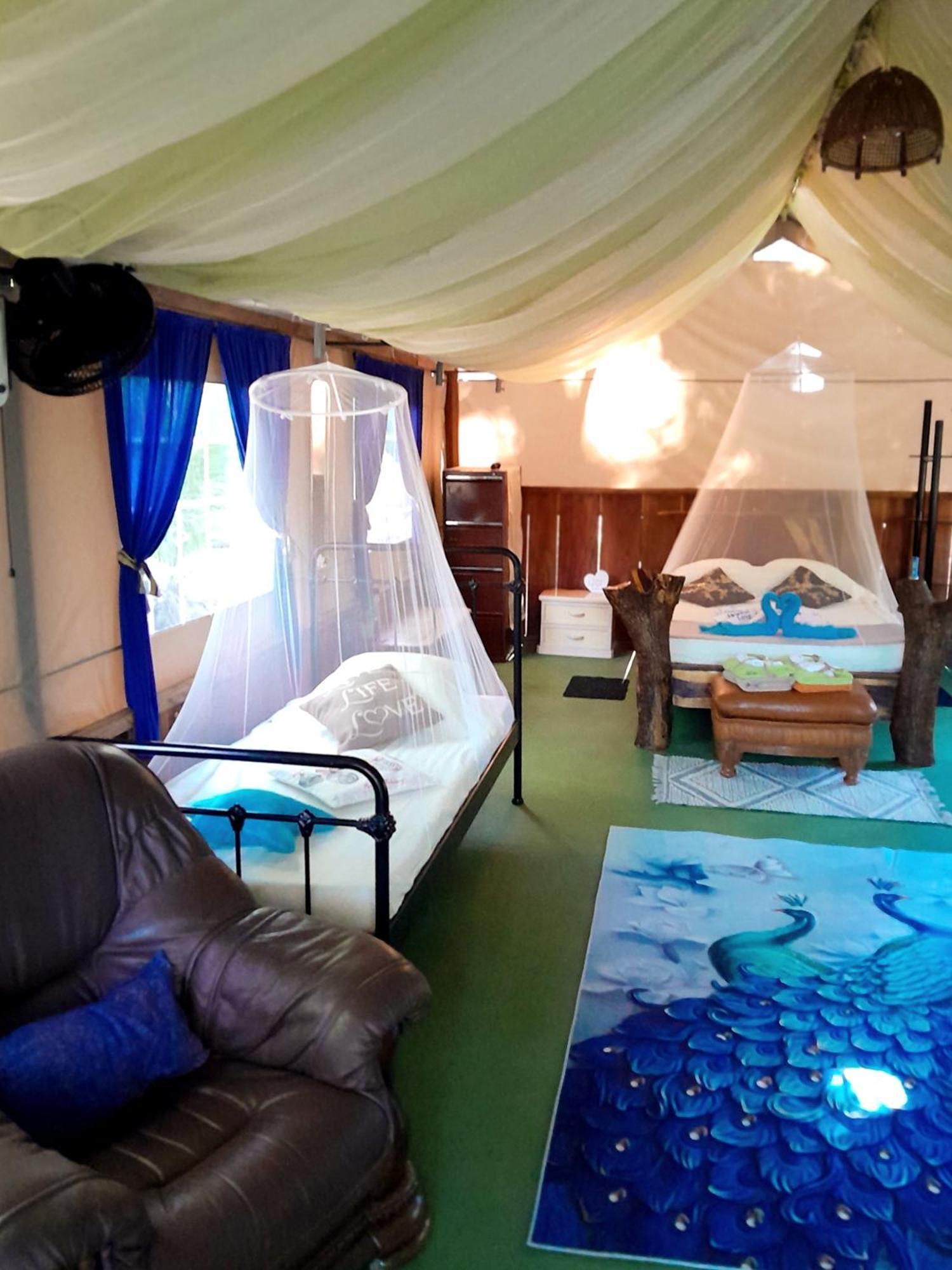 Fully Furnished Family Jungle Tent, Latino Glamping Paquera Dış mekan fotoğraf