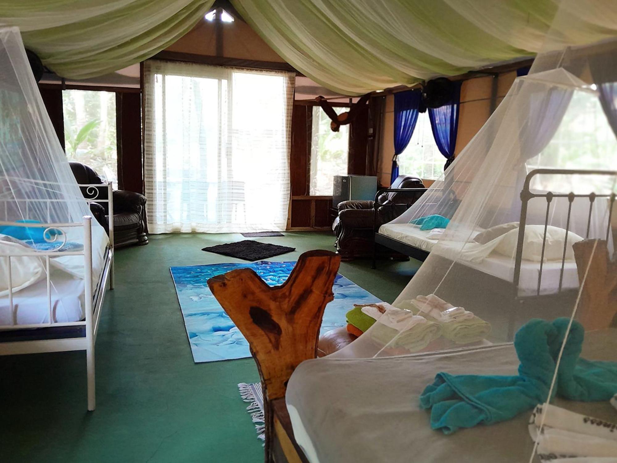Fully Furnished Family Jungle Tent, Latino Glamping Paquera Dış mekan fotoğraf